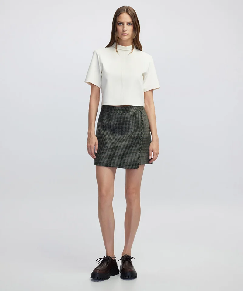 Ipekyol  Houndstooth Mini Skirt for Women | Best Price UAE