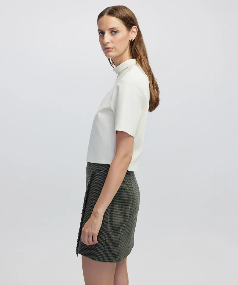 Ipekyol  Houndstooth Mini Skirt for Women | Best Price UAE