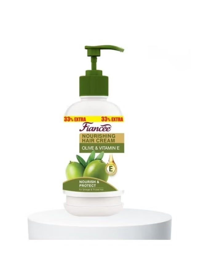 FIANCEE Nourishing Hair Cream With Olive & Vitamin E - 240ML - Image 1