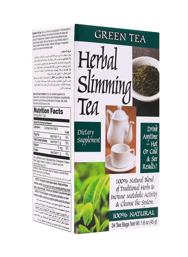 Herbal Slimming Green Tea 24 Tea Bags