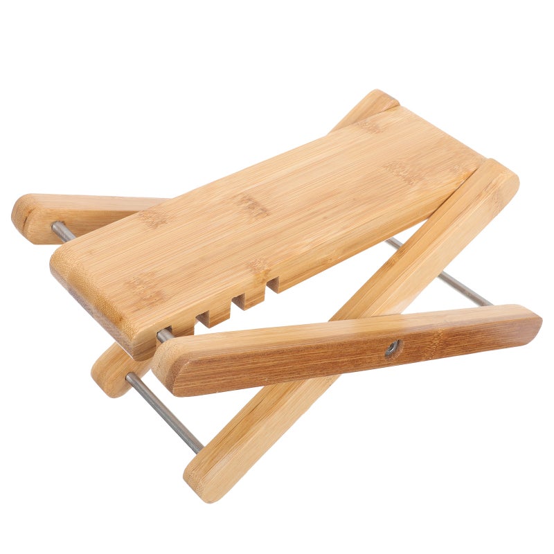 2pcs Beauty Nail Foot Stool Adjustable Folding Guitar Foot Pedal - Image 5