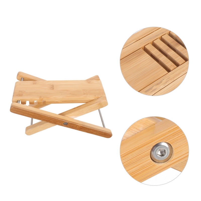 2pcs Beauty Nail Foot Stool Adjustable Folding Guitar Foot Pedal - Image 4
