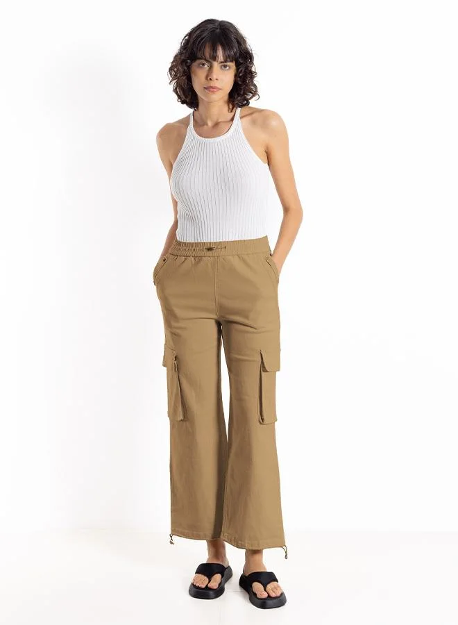 SHAPES JOGGER WAIST CARGO TROUSERS