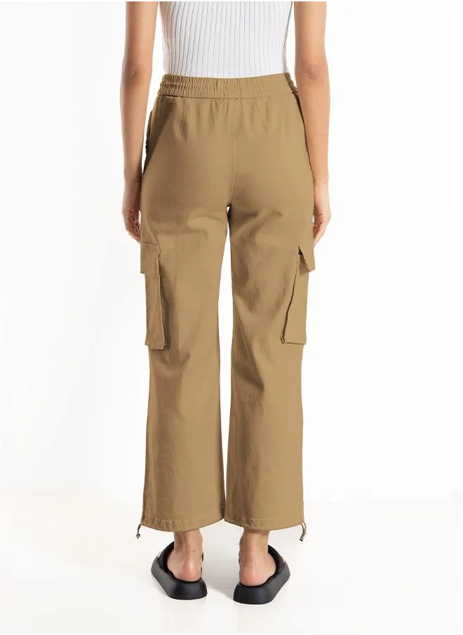 SHAPES JOGGER WAIST CARGO TROUSERS