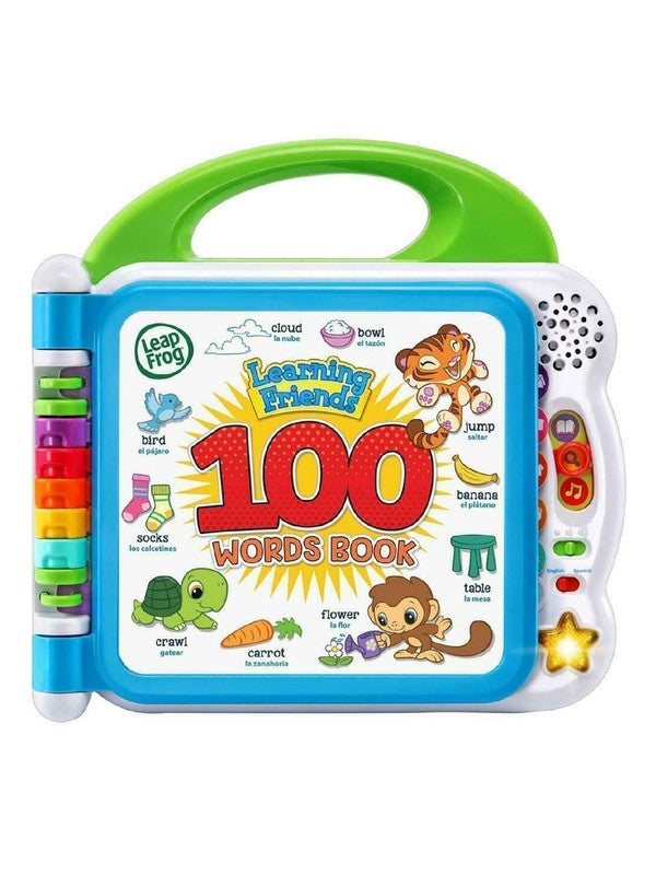 LeapFrog Learning Friends 100 Words Book - Bilingual English & French Educational Vocabulary Toy - Image 1