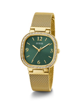 Ladies Analog Gold Stainless Steel Mesh Band Watch GW0354L5 - 32mm - view 5