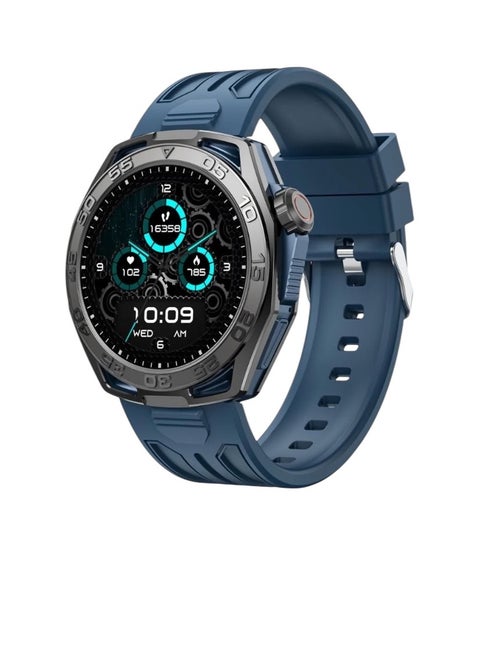 TELUX VITAL Smart Calling Watch with 1.43” AMOLED Display & AI Voice Assistant - LC311 Blue