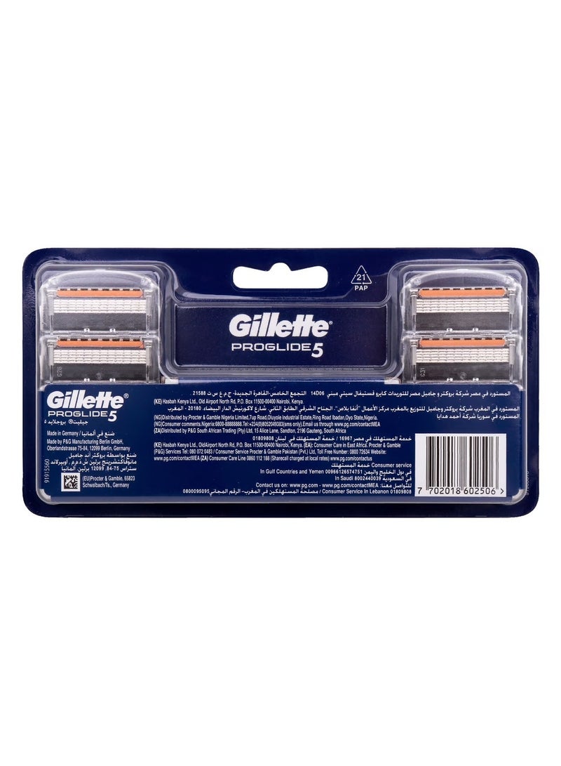 Gillette Proglide 5 Blade Refill 8 Cartridge - Image 2