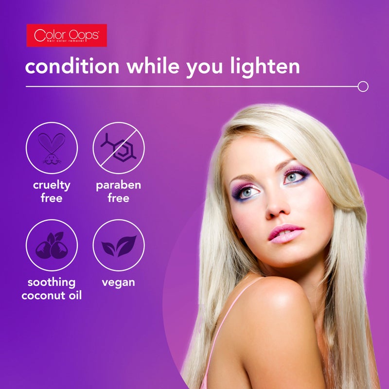 Color Oops Hi-Lift Bleach | Lifts 3-5 Levels | Nourishing & Moisturizing Formula - Image 2