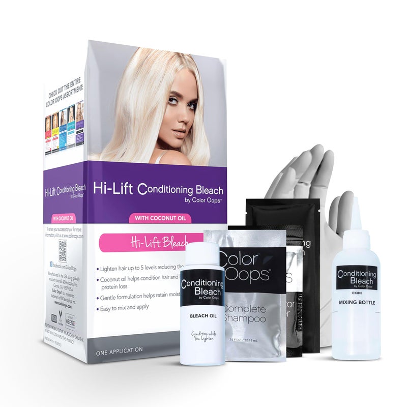 Color Oops Hi-Lift Bleach | Lifts 3-5 Levels | Nourishing & Moisturizing Formula - Image 1