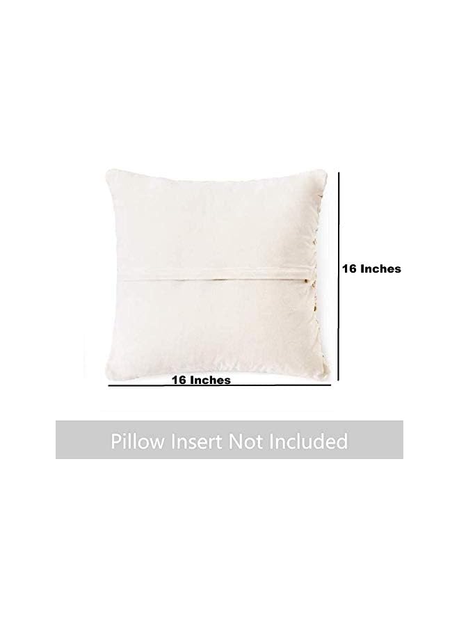 The Bros Beautiful Macrame Cushion Cover Pillow Cover/Throw Pillow Case Decorative Cushion Cover Bed Sofa Couch Bench Car Boho Home Decor Gift - 1 Piece (16 Inches) - Image 3