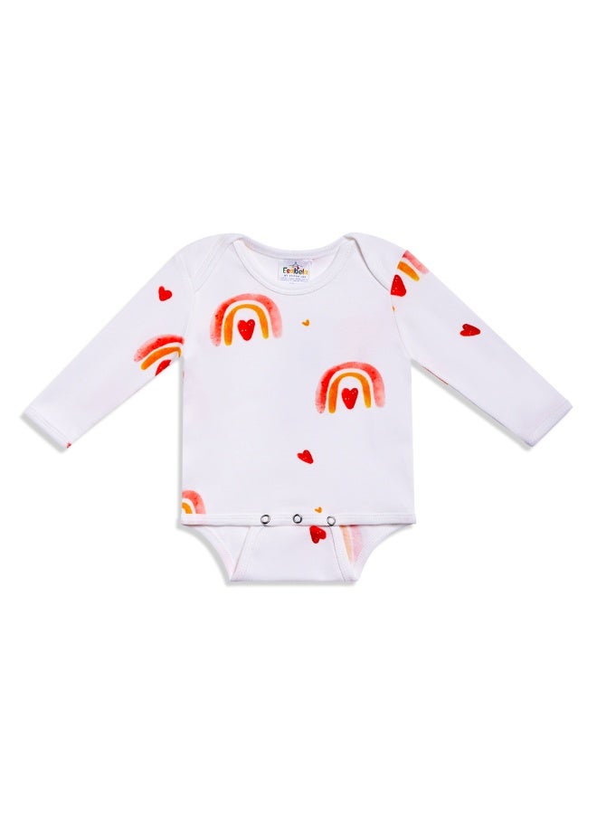 Esabela Baby Girl Sleepsuit & Bodysuit Set Soft Cotton Baby Bodysuit Cozy, Breathable, and Gentle on Skin, Swaddle/Sleep Suit/Body Suit/Burp Cloth/Cap/Bib for New Born Infant Size Age 0+ Months - Image 2