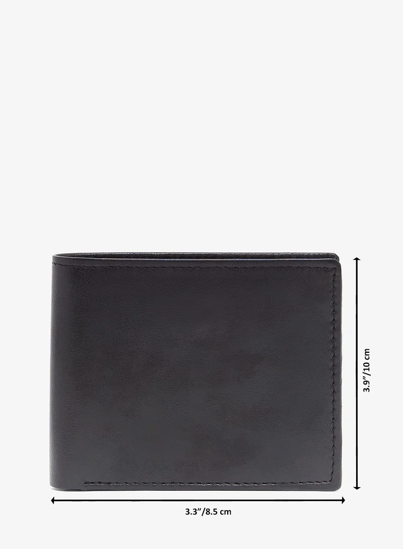 Robert Wood Genuine Leather Bi Fold Wallet