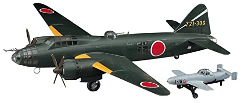 Faller Hasegawa 1:72 Scale Mitsubishi Attak Bomber Betty Model Kit - Image 1