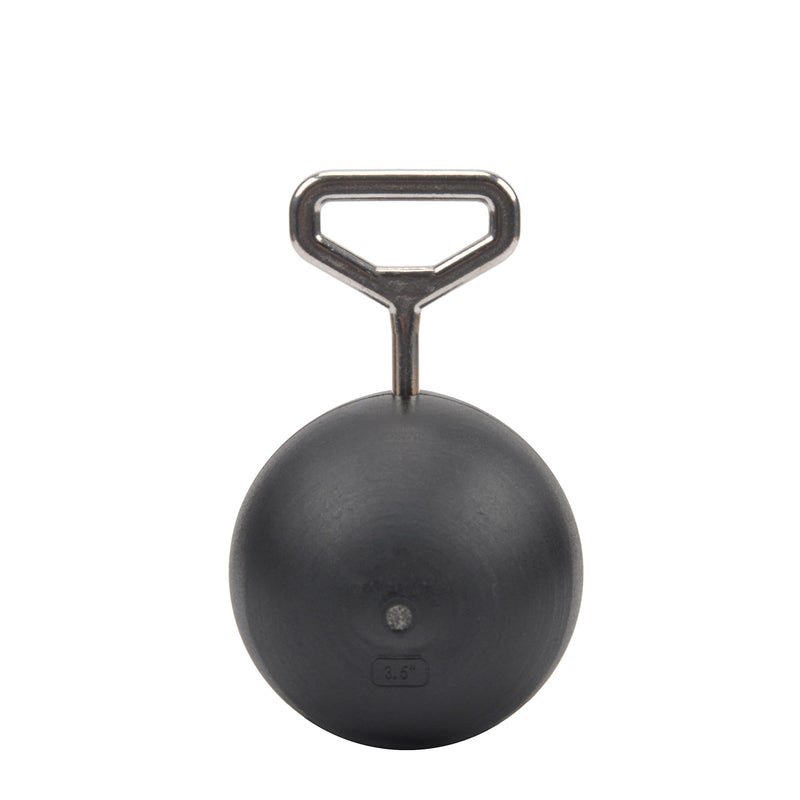 FITactic 3.5" Rock Climbing Solid Training Cannonball Bomb Power Pull Up Ball Hold Grips for Straps for Finger, Forearm, Biceps, Back Muscles, Sports, Race (2 Balls, Black 3.5") - Image 4
