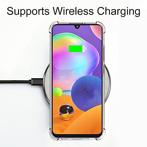 Osophter for Galaxy A32 5G Case Girls Women Flower Floral with Screen Protector Shock-Absorption Flexible TPU Rubber Phone Cover for Samsung Galaxy A32 5G(Big Sun Flower) - Image 4