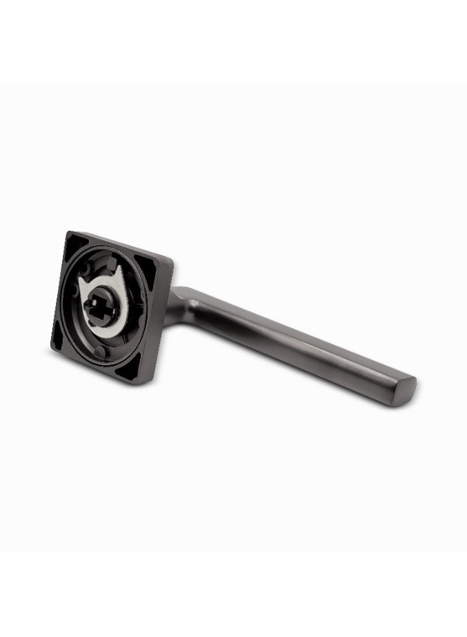 CINCINNO Opal Premium Anti-Rust Aluminium Door Handle Pair – Durable & Stylish for Home & Office, UV Protection, 2-Year Color & 5-Year Mechanical Warranty, Salt Spray Tested (Gun Metal Grey)  - Image 3