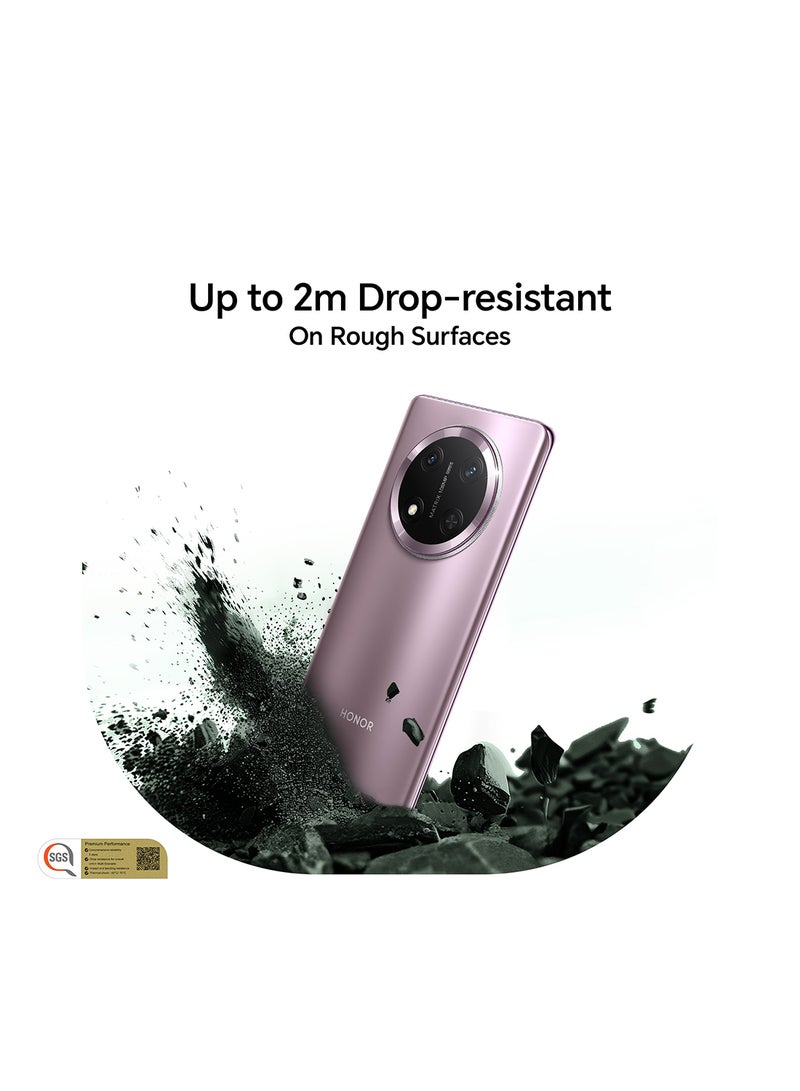Honor X9c Dual SIM   Titanium Purple 12GB RAM 256GB 5G - Middle East Version - Image 5