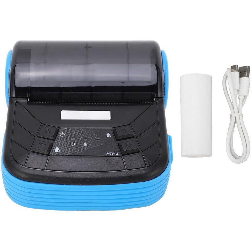 Portable Thermal Printer Bluetooth Wireless USB Connection Fast Charging High Speed Multi Purpose for Various Systems - Image 3