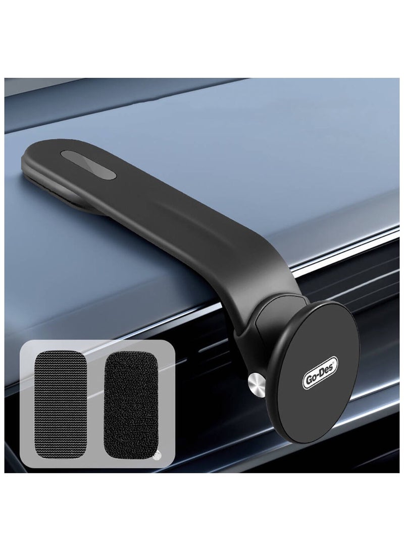 جو-ديز حامل هاتف مغناطيسي للسيارة قابل للفصل والانحناء من الألومنيوم من MagSafe، حامل هاتف محمول للسيارة - Image 4