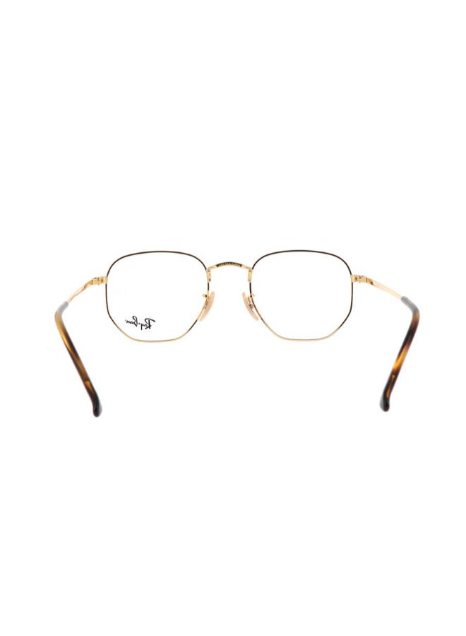Ray-Ban Men Oval Shape Plastic Eyeglass Frames 2500 - Lens Size: 54 Mm - Arista - Image 4