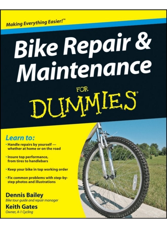 Bike Repair and Maintenance For Dummies - Paperback
