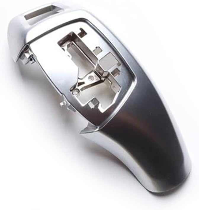 CHUANGHUI Automotive Center Gear Shift Knob Trim Cover for BMW 1 2 3 4 5 6 7 Series X3 X4 (Ordinary Style, Silver) - Image 1