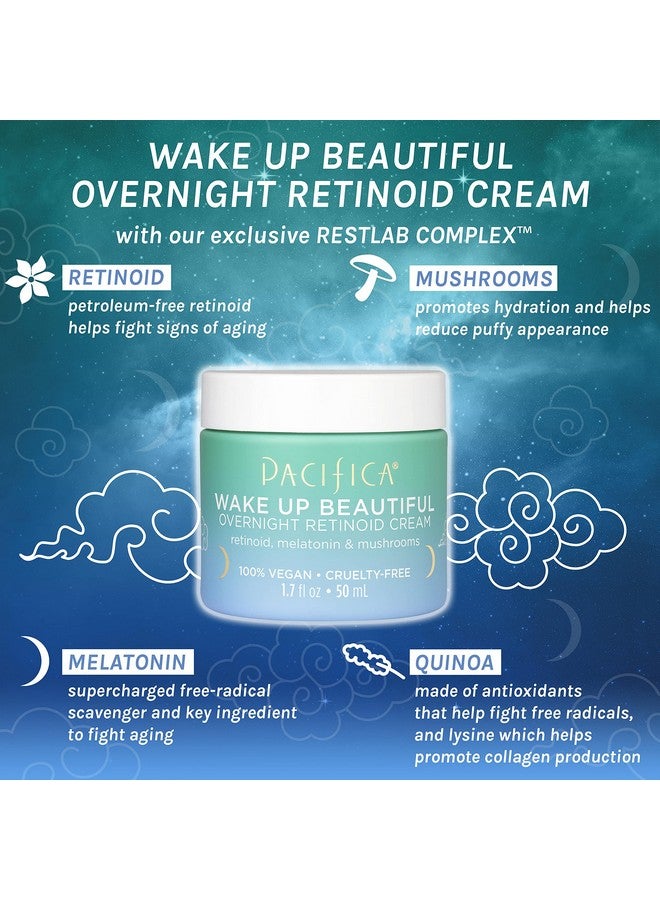 Pacifica Wake Up Beautiful Overnight Retinoid Cream 1.7 oz - Image 2