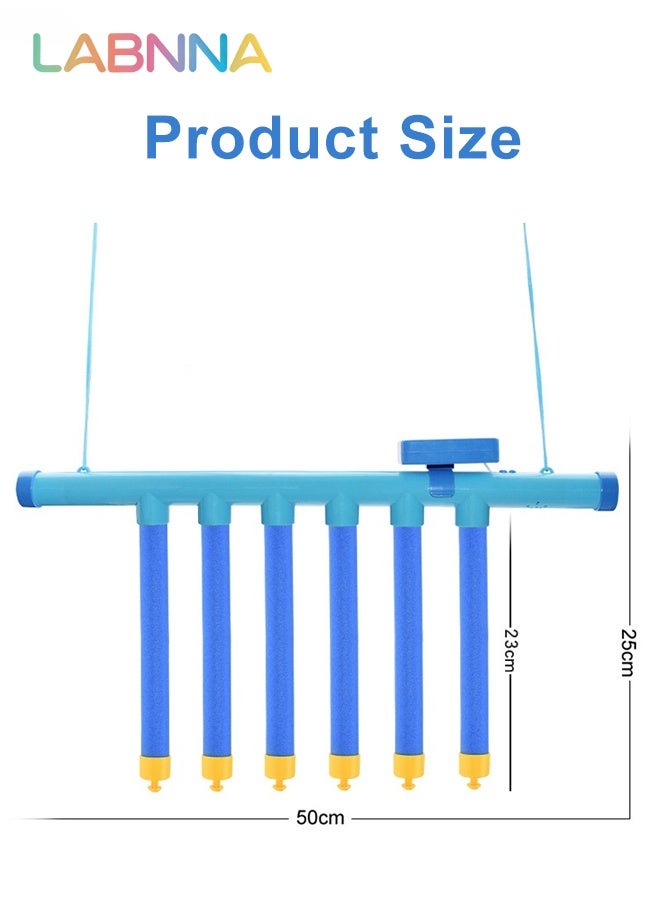 LABNNA لعبة اصطياد العصي المتساقطة مع 3 أوضاع للسرعة والموسيقى، مجموعة ألعاب عصي الإمساك بالعصي، آلة التقاط العصي، لعبة تدريب الأطفال على رد الفعل، ألعاب تفاعلية وألعاب، جهاز تدريب الأطفال على التكامل الحسي، لعبة تفاعلية بين الوالدين والطفل، 3 AA مطلوبة (غير متضمنة) - Image 5