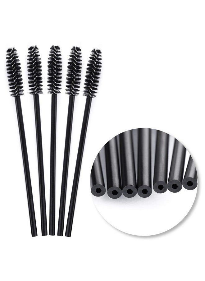 Tbestmax 200 Disposable Mascara Wand Eyebrow Brushes Spoolies Applicator For Eyelash Extension Makeup Kits  - Image 2