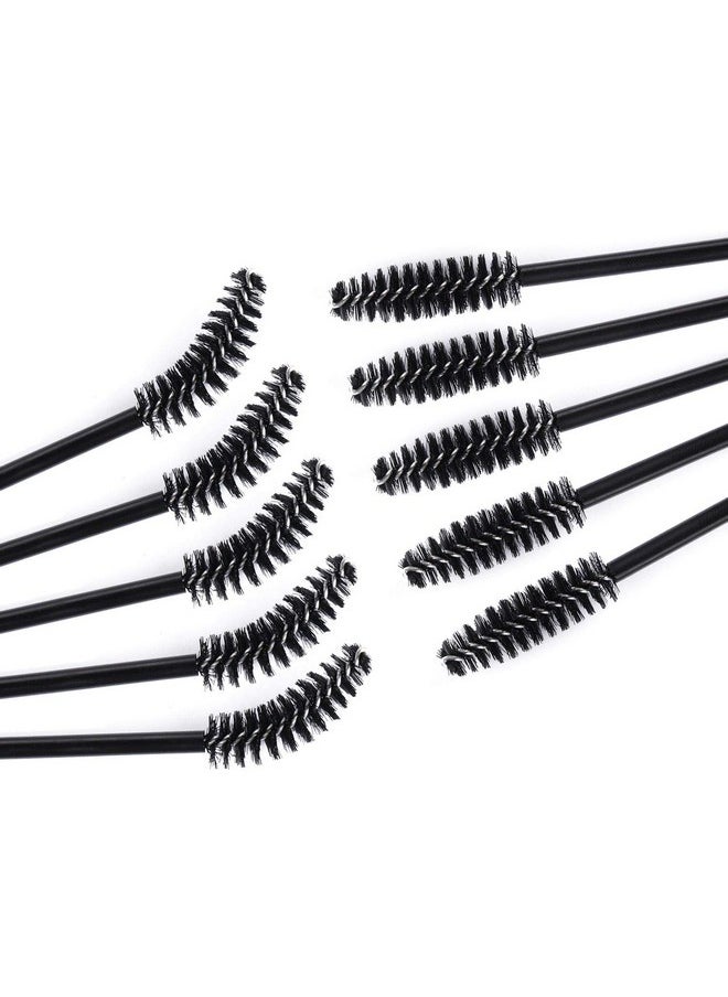 Tbestmax 200 Disposable Mascara Wand Eyebrow Brushes Spoolies Applicator For Eyelash Extension Makeup Kits  - Image 3