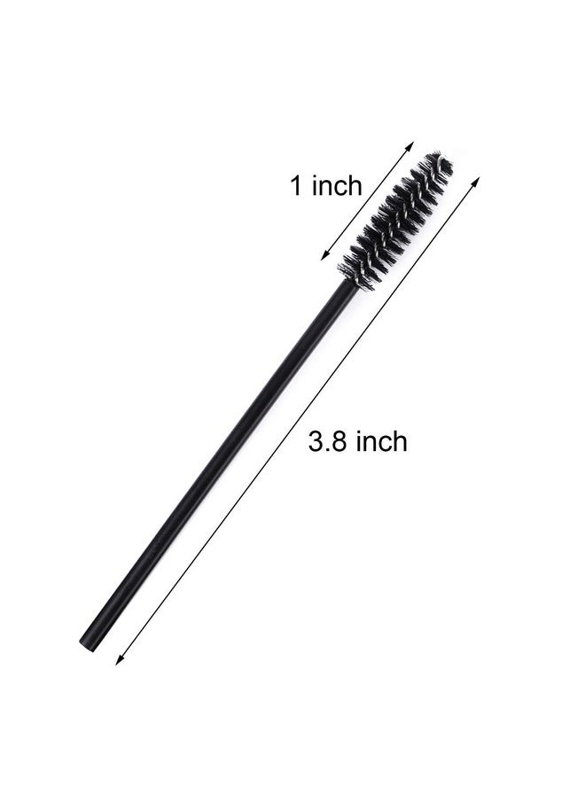 Tbestmax 200 Disposable Mascara Wand Eyebrow Brushes Spoolies Applicator For Eyelash Extension Makeup Kits  - Image 5