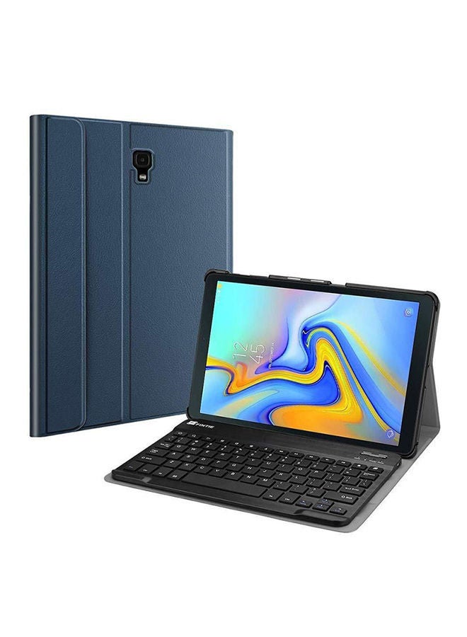 NIBEMINENT Protective Keyboard Case Cover For Samsung Galaxy Tab A 10.5 (2018) Navy