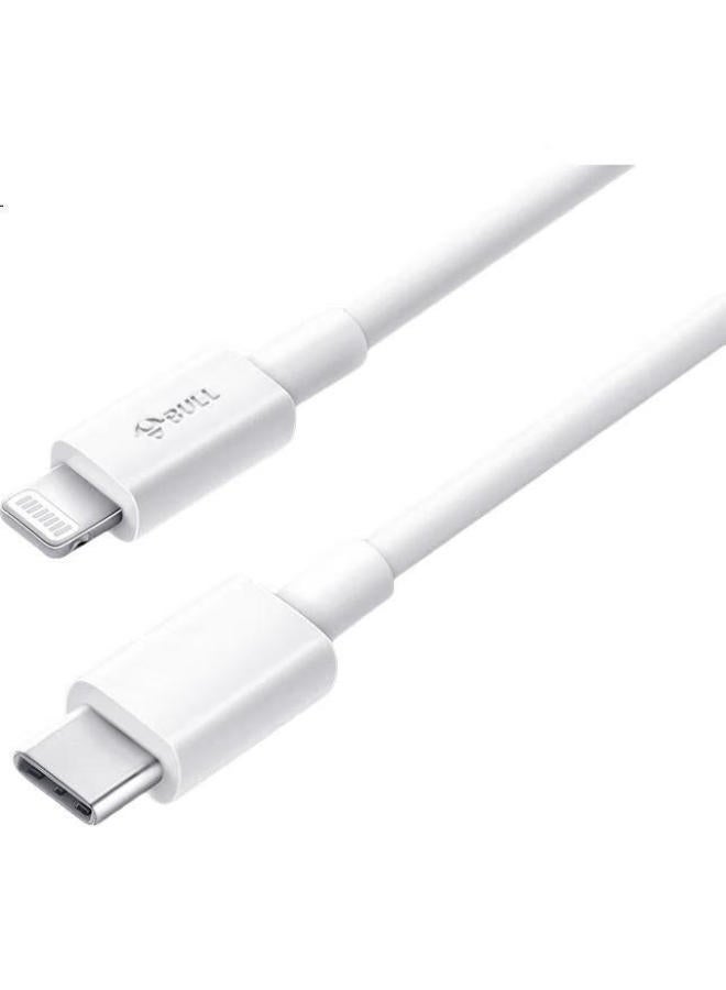 Bull Apple Mfi Certified/Pd Fast Charge 20W Usb-C Data Cable Type-C To Lightning Flash Charging Cable - Image 1