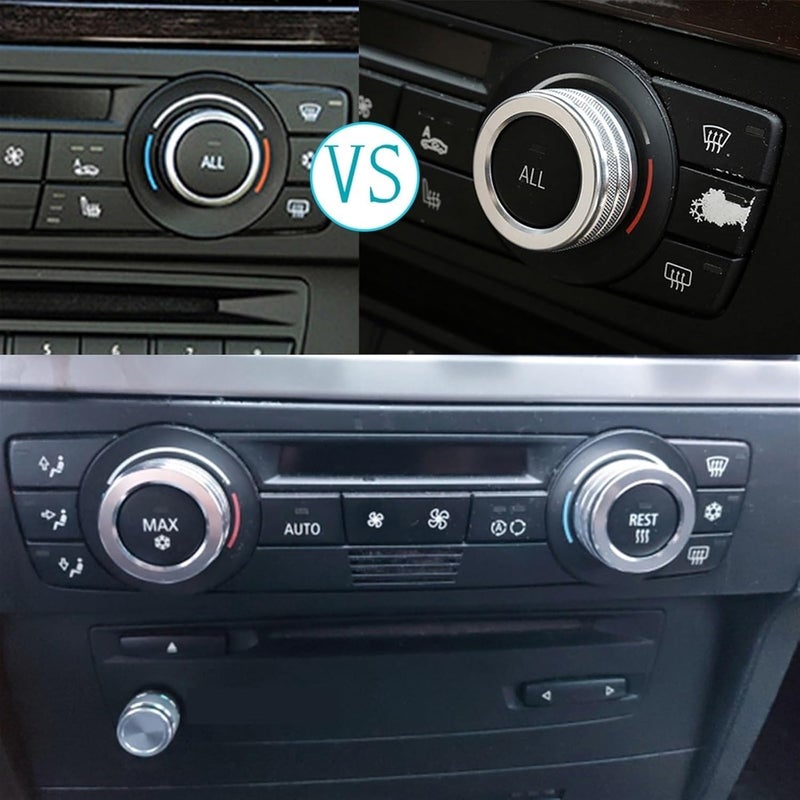 QASULER Car Air Conditioning Control Knob for BMW - Image 5