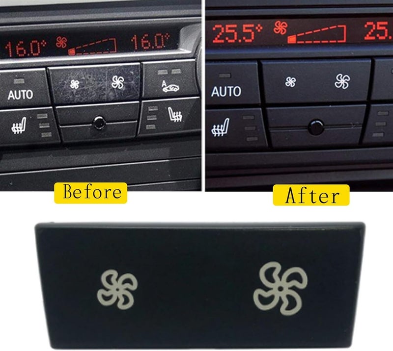 QASULER Car Air Conditioning Control Knob for BMW - Image 4
