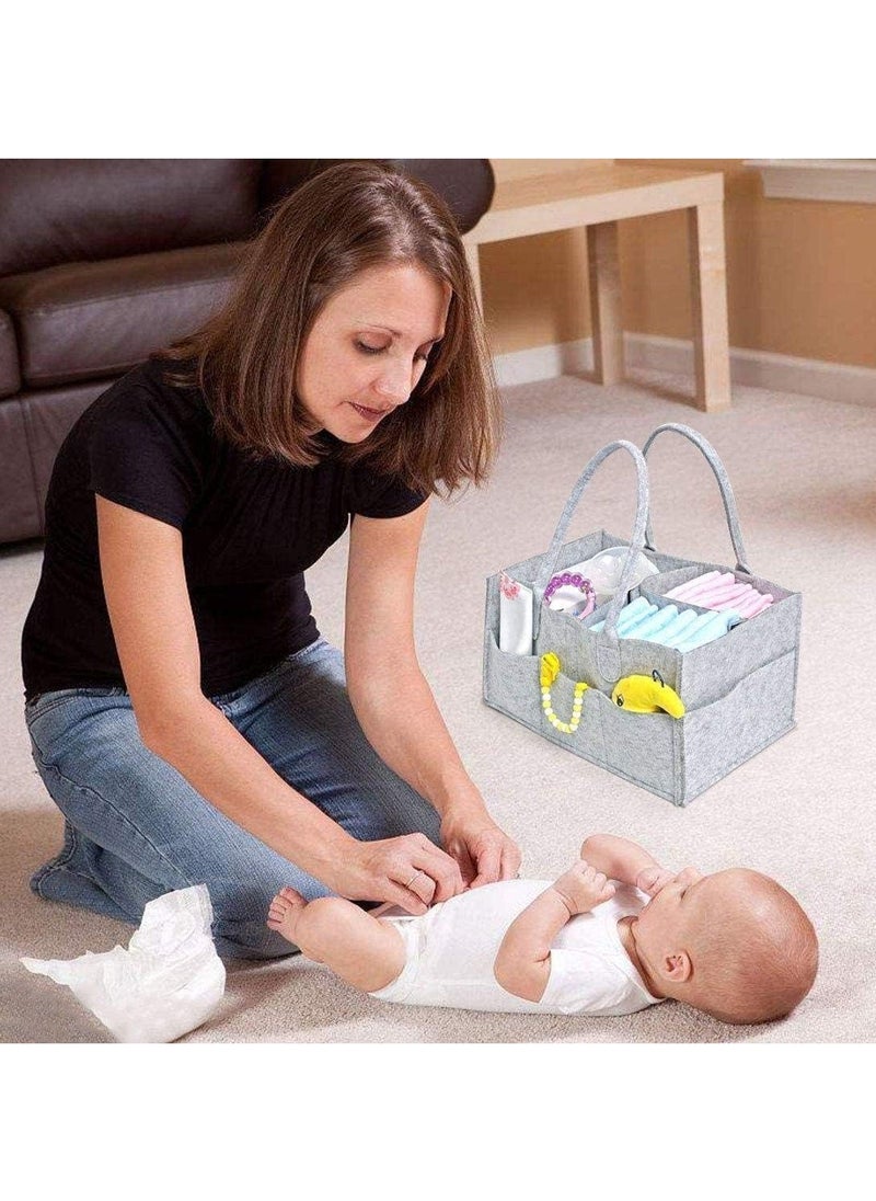 BLOOMING TIME Baby Diaper Portable Caddy Organizer-Large  - Image 3