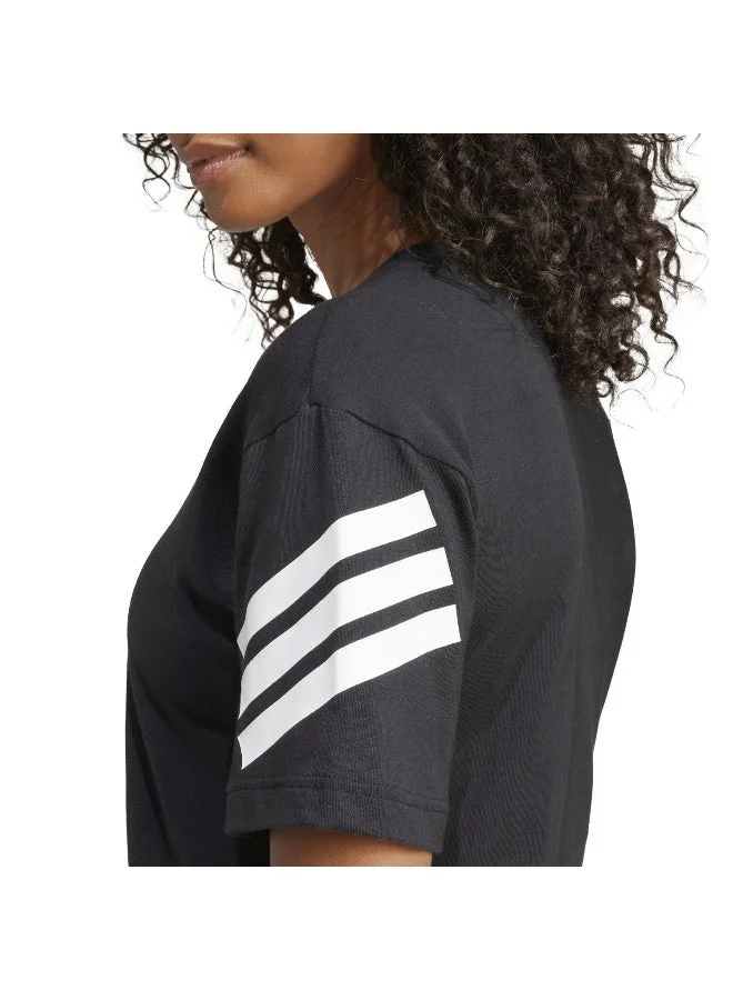 Adidas BLACK adidas W Fi 3S Tee Black Not Sports Specific T-Shirts for Women | Best Price UAE