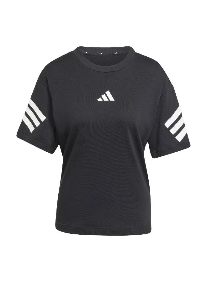Adidas adidas W Fi 3S Tee Black Not Sports Specific T-Shirts