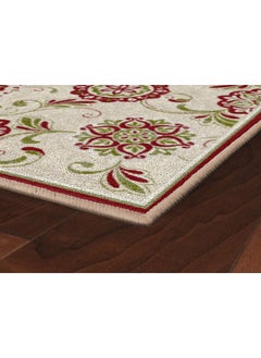 Brumlow Mills Brumlow Mills Samara Home Indoor Area Rug with Traditional Floral Print Pattern for Living Room Decor, Dining Room, Kitchen Rug, or Bedroom Carpet, 20" x 34", Red  - Image 5