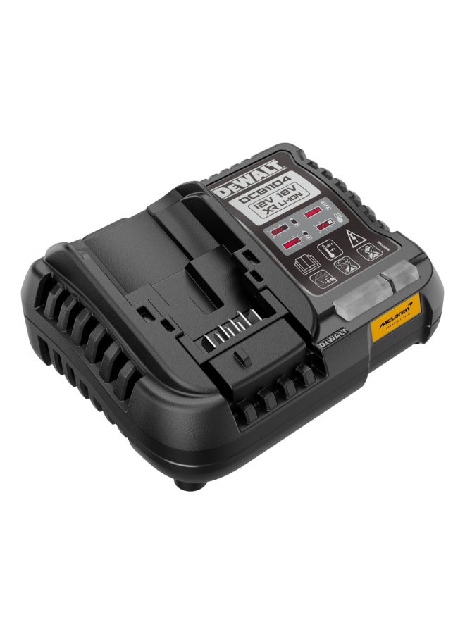 DEWALT 2-Piece 18V McLaren F1 Team Special Edition Hammer Drill and Impact Driver Twin Kit Black 16.4 x 33.5 x 44 cm DCK2222MM2T-GB - Image 5