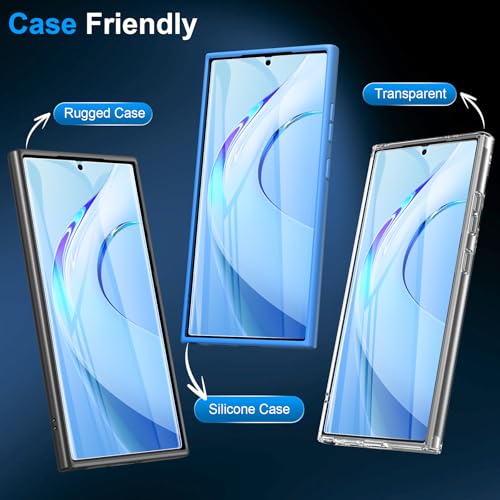 LYWHL 5 Pack for Samsung Galaxy S23 Ultra Screen Protector [Like Original Fingerprint Unlock], Real Invisible Self-Healing Protective Film [Not Glass], HD Clear, Case Friendly, Scratch-Resistant - Image 5