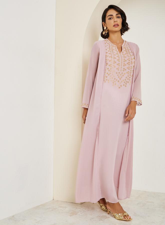 أميرة جلابية مزينة بالكريستال - Image 3