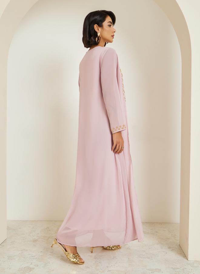 أميرة جلابية مزينة بالكريستال - Image 5