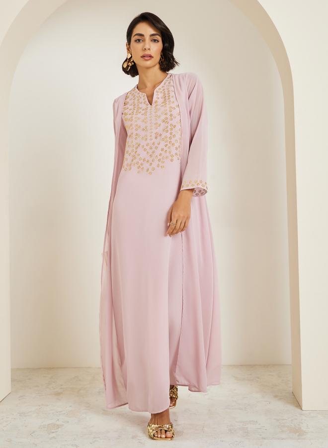 أميرة جلابية مزينة بالكريستال - Image 1