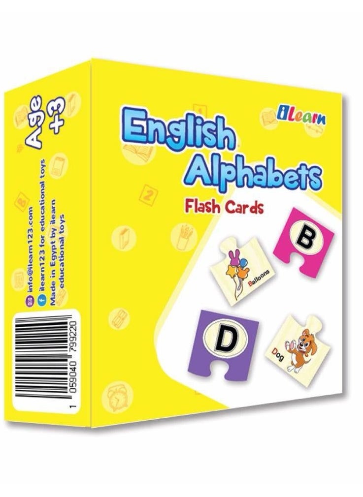 iLearn English Alphabet Flash Card 