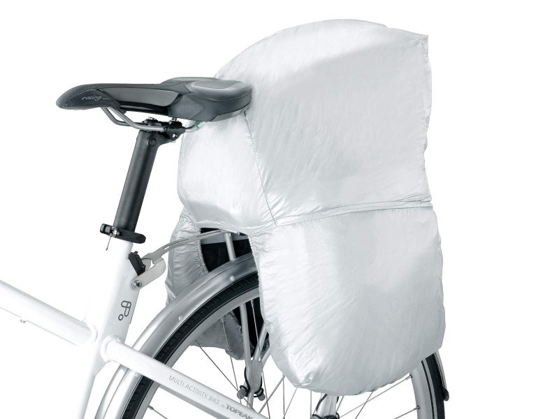 Topeak MTX Trunk Bag EXP & DXP Bicycle Trunk Bag Rain Cover , Silver, 4.5cm x 25.15 x 10.67 - Image 4