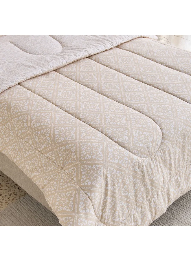 هوم بوكس طقم لحاف قطن مطبوع Madison Burnley BIAB من 5 قطع - 160x220 سم