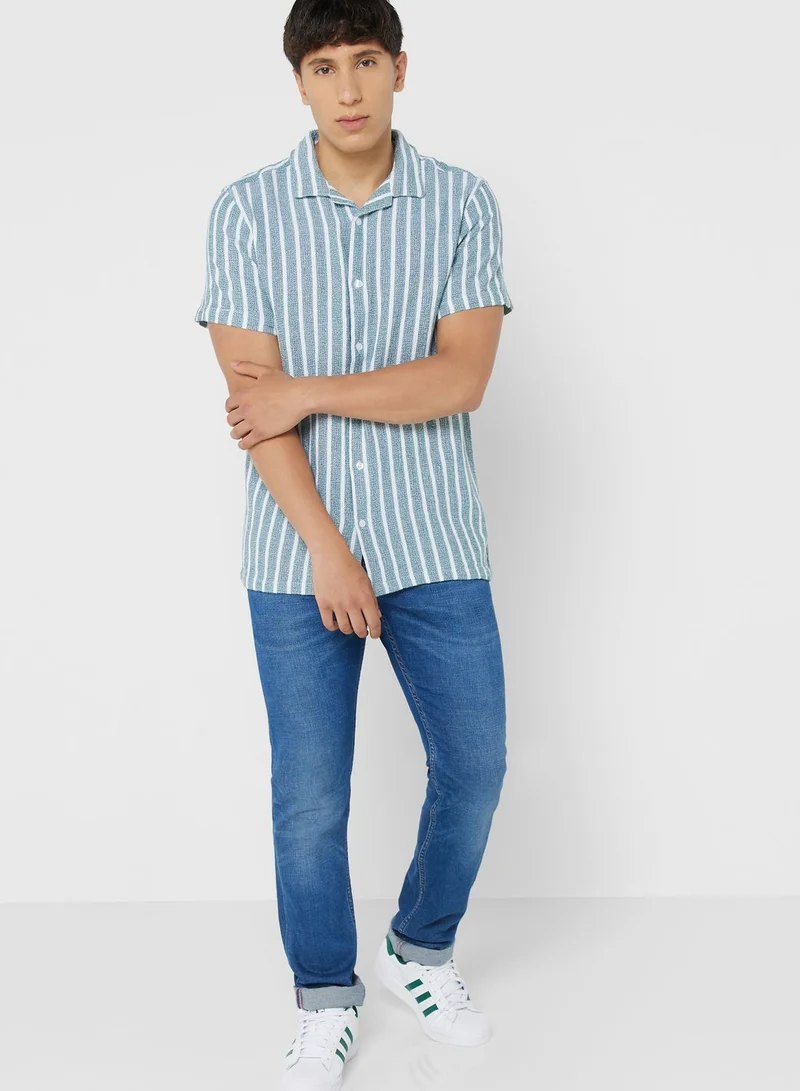 BRAVE SOUL Brave Soul Stripe Shirt
