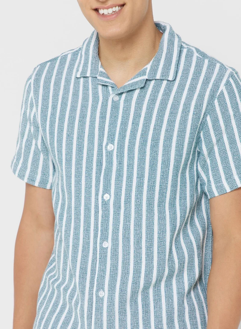 BRAVE SOUL Brave Soul Stripe Shirt